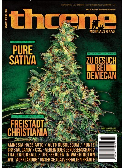 Titelbild der Ausgabe 6/2023 von thcene. Diese Zeitschrift und viele weitere Lifestylemagazine und Peoplemagazine als Abo oder epaper bei United Kiosk online kaufen.