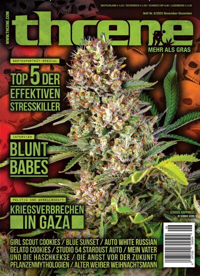 Titelbild der Ausgabe 6/2025 von thcene. Diese Zeitschrift und viele weitere Lifestylemagazine und Peoplemagazine als Abo oder epaper bei United Kiosk online kaufen.