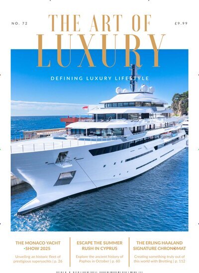 Titelbild der Ausgabe 5/2025 von The Art of Luxury. Diese Zeitschrift und viele weitere Wirtschaftsmagazine und Politikmagazine als Abo oder epaper bei United Kiosk online kaufen.