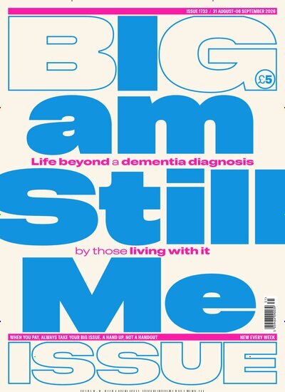 Titelbild der Ausgabe 35/2026 von The Big Issue. Diese Zeitschrift und viele weitere Wirtschaftsmagazine und Politikmagazine als Abo oder epaper bei United Kiosk online kaufen.