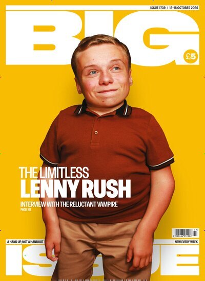 Titelbild der Ausgabe 41/2026 von The Big Issue. Diese Zeitschrift und viele weitere Wirtschaftsmagazine und Politikmagazine als Abo oder epaper bei United Kiosk online kaufen.