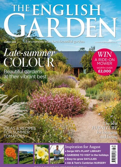 Titelbild der Ausgabe 10/2025 von The English Garden. Diese Zeitschrift und viele weitere Gartenzeitschriften und Wohnzeitschriften als Abo oder epaper bei United Kiosk online kaufen.