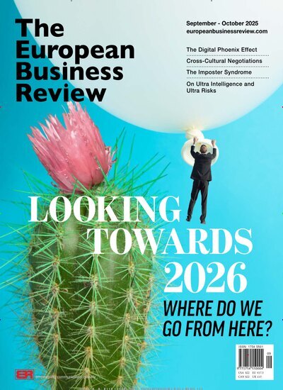 Titelbild der Ausgabe 8/2025 von The European Business Review. Diese Zeitschrift und viele weitere Wirtschaftsmagazine und Politikmagazine als Abo oder epaper bei United Kiosk online kaufen.