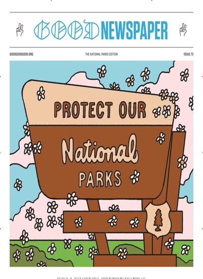 Titelbild der Ausgabe 73/2025 von The Goodnewspaper. Diese Zeitschrift und viele weitere Wirtschaftsmagazine und Politikmagazine als Abo oder epaper bei United Kiosk online kaufen.