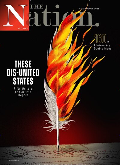 Titelbild der Ausgabe 8/2025 von The Nation. Diese Zeitschrift und viele weitere Wirtschaftsmagazine und Politikmagazine als Abo oder epaper bei United Kiosk online kaufen.