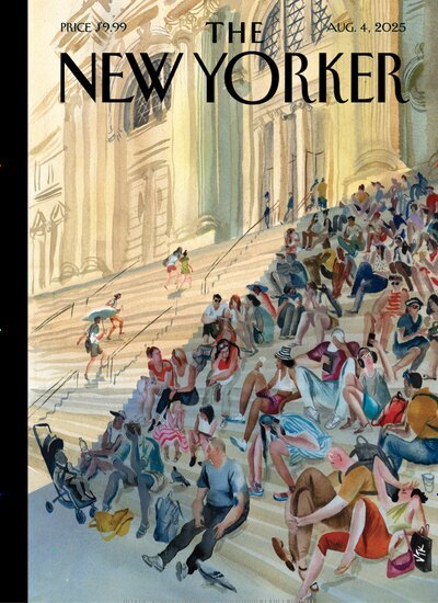 Titelbild der Ausgabe 27/2025 von The New Yorker. Diese Zeitschrift und viele weitere Lifestylemagazine und Peoplemagazine als Abo oder epaper bei United Kiosk online kaufen.