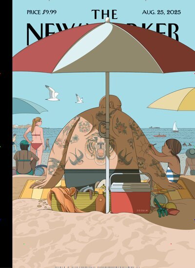Titelbild der Ausgabe 30/2025 von The New Yorker. Diese Zeitschrift und viele weitere Lifestylemagazine und Peoplemagazine als Abo oder epaper bei United Kiosk online kaufen.