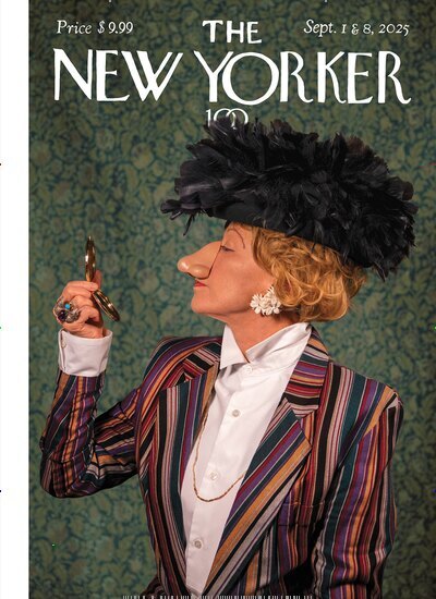 Titelbild der Ausgabe 31/2025 von The New Yorker. Diese Zeitschrift und viele weitere Lifestylemagazine und Peoplemagazine als Abo oder epaper bei United Kiosk online kaufen.