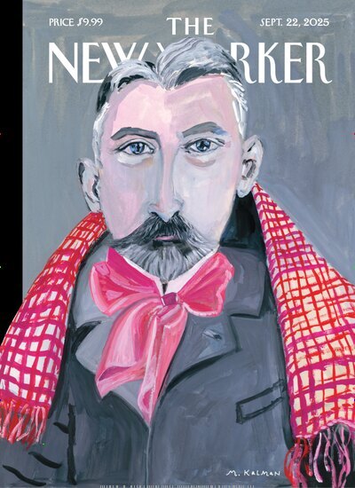 Titelbild der Ausgabe 33/2025 von The New Yorker. Diese Zeitschrift und viele weitere Lifestylemagazine und Peoplemagazine als Abo oder epaper bei United Kiosk online kaufen.