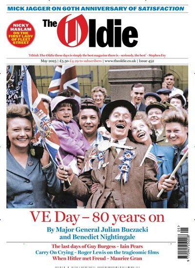 Titelbild der Ausgabe 6/2025 von The Oldie. Diese Zeitschrift und viele weitere Reisemagazine, Freizeitmagazine und Wissensmagazine als Abo oder epaper bei United Kiosk online kaufen.
