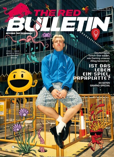 Titelbild der Ausgabe 4/2025 von The Red Bulletin - Deutschland. Diese Zeitschrift und viele weitere Lifestylemagazine und Peoplemagazine als Abo oder epaper bei United Kiosk online kaufen.