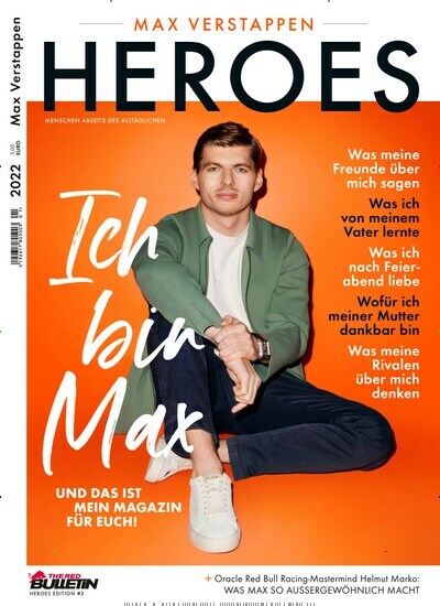 Titelbild der Ausgabe 1/2022 von The Red Bulletin Heroes Deutschland. Diese Zeitschrift und viele weitere Frauenzeitschriften als Abo oder epaper bei United Kiosk online kaufen.