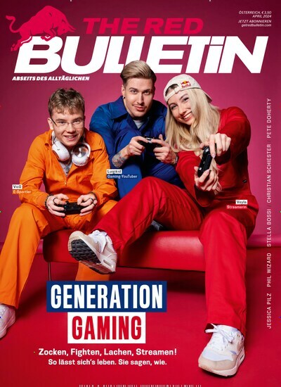 Titelbild der Ausgabe 4/2024 von The Red Bulletin - Österreich. Diese Zeitschrift und viele weitere Lifestylemagazine und Peoplemagazine als Abo oder epaper bei United Kiosk online kaufen.