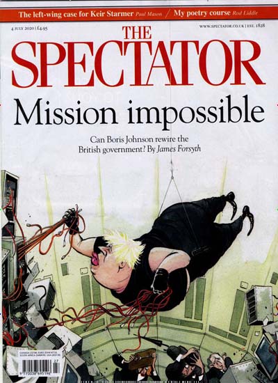 Titelbild der Ausgabe 4/2020 von The Spectator. Diese Zeitschrift und viele weitere Wirtschaftsmagazine und Politikmagazine als Abo oder epaper bei United Kiosk online kaufen.