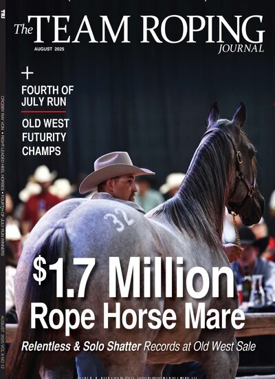 Titelbild der Ausgabe 8/2025 von The Team Roping Journal. Diese Zeitschrift und viele weitere Sportmagazine als Abo oder epaper bei United Kiosk online kaufen.