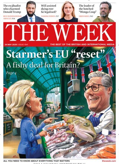 Titelbild der Ausgabe 20/2025 von The Week. Diese Zeitschrift und viele weitere Wirtschaftsmagazine und Politikmagazine als Abo oder epaper bei United Kiosk online kaufen.