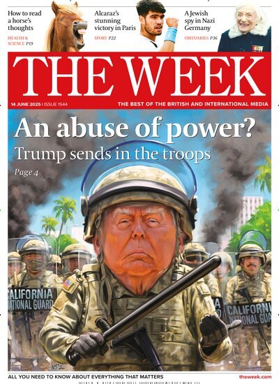 Titelbild der Ausgabe 23/2025 von The Week. Diese Zeitschrift und viele weitere Wirtschaftsmagazine und Politikmagazine als Abo oder epaper bei United Kiosk online kaufen.