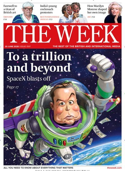 Titelbild der Ausgabe 24/2026 von The Week. Diese Zeitschrift und viele weitere Wirtschaftsmagazine und Politikmagazine als Abo oder epaper bei United Kiosk online kaufen.