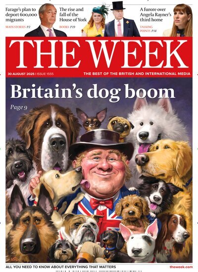 Titelbild der Ausgabe 34/2025 von The Week. Diese Zeitschrift und viele weitere Wirtschaftsmagazine und Politikmagazine als Abo oder epaper bei United Kiosk online kaufen.