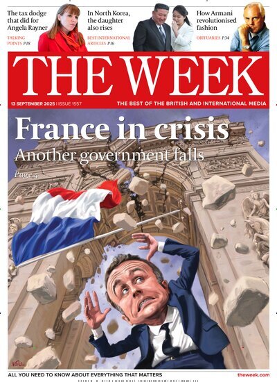 Titelbild der Ausgabe 36/2025 von The Week. Diese Zeitschrift und viele weitere Wirtschaftsmagazine und Politikmagazine als Abo oder epaper bei United Kiosk online kaufen.