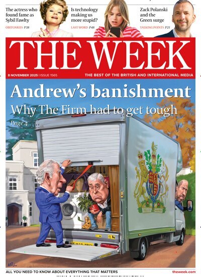 Titelbild der Ausgabe 44/2025 von The Week. Diese Zeitschrift und viele weitere Wirtschaftsmagazine und Politikmagazine als Abo oder epaper bei United Kiosk online kaufen.