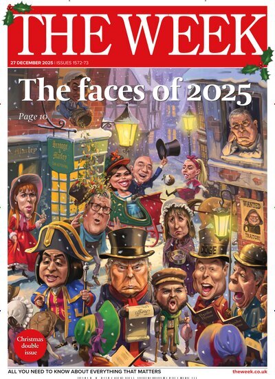 Titelbild der Ausgabe 51/2025 von The Week. Diese Zeitschrift und viele weitere Wirtschaftsmagazine und Politikmagazine als Abo oder epaper bei United Kiosk online kaufen.