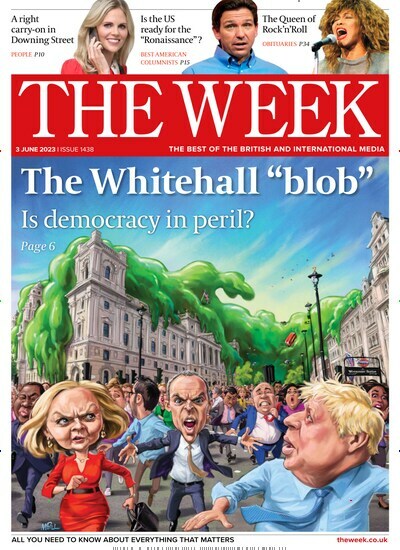 Titelbild der Ausgabe 438/2023 von The Week. Diese Zeitschrift und viele weitere Wirtschaftsmagazine und Politikmagazine als Abo oder epaper bei United Kiosk online kaufen.