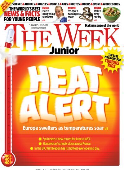 Titelbild der Ausgabe 26/2025 von The Week Junior UK. Diese Zeitschrift und viele weitere Jugendzeitschriften und Kinderzeitschriften als Abo oder epaper bei United Kiosk online kaufen.