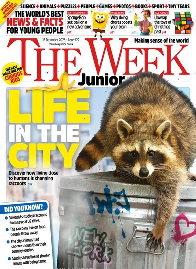 Titelbild der Ausgabe 49/2025 von The Week Junior UK. Diese Zeitschrift und viele weitere Jugendzeitschriften und Kinderzeitschriften als Abo oder epaper bei United Kiosk online kaufen.