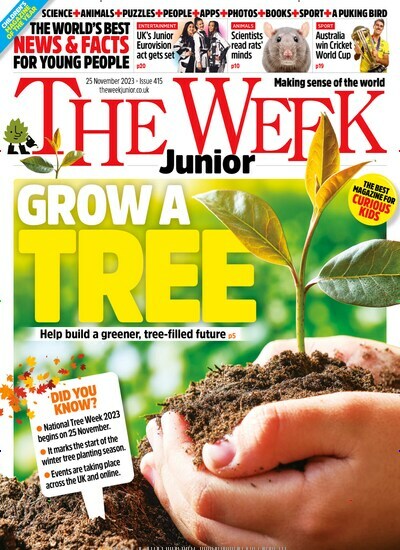 Titelbild der Ausgabe 415/2023 von The Week Junior UK. Diese Zeitschrift und viele weitere Jugendzeitschriften und Kinderzeitschriften als Abo oder epaper bei United Kiosk online kaufen.