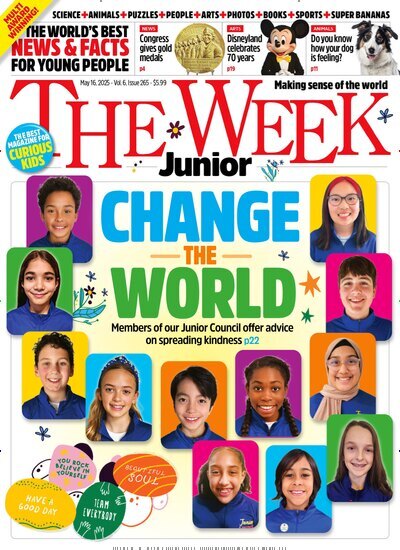 Titelbild der Ausgabe 18/2025 von The Week Junior USA. Diese Zeitschrift und viele weitere Jugendzeitschriften und Kinderzeitschriften als Abo oder epaper bei United Kiosk online kaufen.