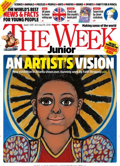 Titelbild der Ausgabe 28/2025 von The Week Junior USA. Diese Zeitschrift und viele weitere Jugendzeitschriften und Kinderzeitschriften als Abo oder epaper bei United Kiosk online kaufen.