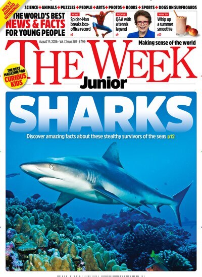 Titelbild der Ausgabe 30/2026 von The Week Junior USA. Diese Zeitschrift und viele weitere Jugendzeitschriften und Kinderzeitschriften als Abo oder epaper bei United Kiosk online kaufen.