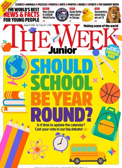 Titelbild der Ausgabe 31/2026 von The Week Junior USA. Diese Zeitschrift und viele weitere Jugendzeitschriften und Kinderzeitschriften als Abo oder epaper bei United Kiosk online kaufen.