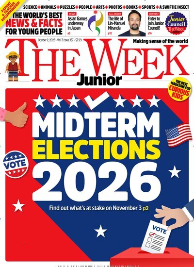 Titelbild der Ausgabe 36/2026 von The Week Junior USA. Diese Zeitschrift und viele weitere Jugendzeitschriften und Kinderzeitschriften als Abo oder epaper bei United Kiosk online kaufen.