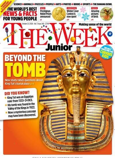 Titelbild der Ausgabe 39/2026 von The Week Junior USA. Diese Zeitschrift und viele weitere Jugendzeitschriften und Kinderzeitschriften als Abo oder epaper bei United Kiosk online kaufen.