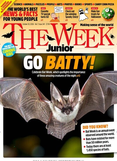 Titelbild der Ausgabe 40/2026 von The Week Junior USA. Diese Zeitschrift und viele weitere Jugendzeitschriften und Kinderzeitschriften als Abo oder epaper bei United Kiosk online kaufen.