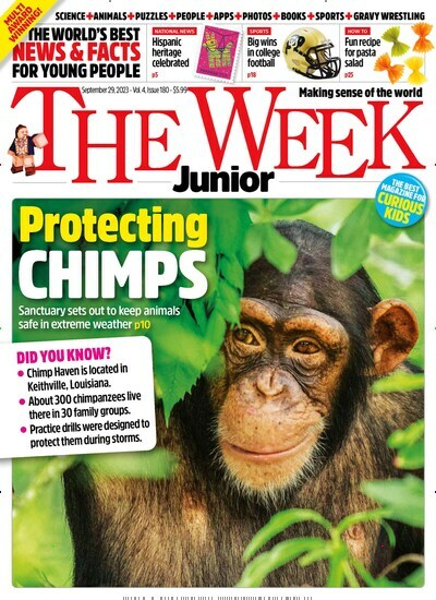 Titelbild der Ausgabe 179/2023 von The Week Junior USA. Diese Zeitschrift und viele weitere Jugendzeitschriften und Kinderzeitschriften als Abo oder epaper bei United Kiosk online kaufen.