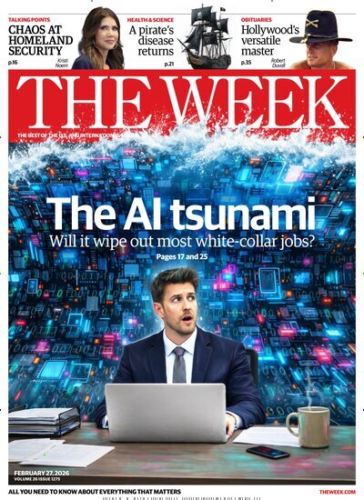 Titelbild der Ausgabe 7/2026 von The Week Magazine. Diese Zeitschrift und viele weitere Wirtschaftsmagazine und Politikmagazine als Abo oder epaper bei United Kiosk online kaufen.