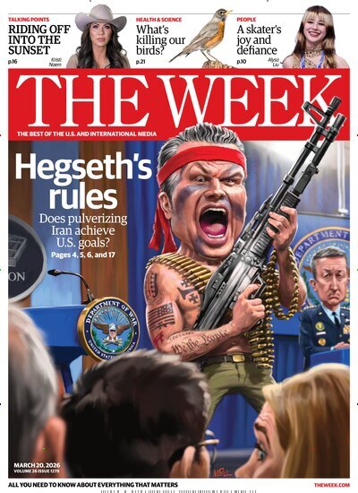 Titelbild der Ausgabe 10/2026 von The Week Magazine. Diese Zeitschrift und viele weitere Wirtschaftsmagazine und Politikmagazine als Abo oder epaper bei United Kiosk online kaufen.