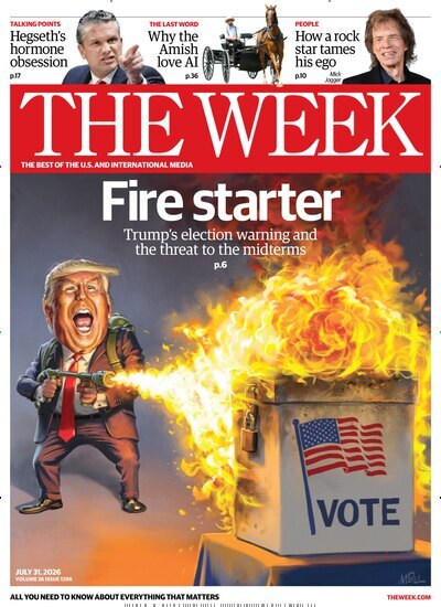 Titelbild der Ausgabe 28/2026 von The Week Magazine. Diese Zeitschrift und viele weitere Wirtschaftsmagazine und Politikmagazine als Abo oder epaper bei United Kiosk online kaufen.