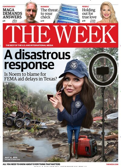 Titelbild der Ausgabe 244/2025 von The Week Magazine. Diese Zeitschrift und viele weitere Wirtschaftsmagazine und Politikmagazine als Abo oder epaper bei United Kiosk online kaufen.