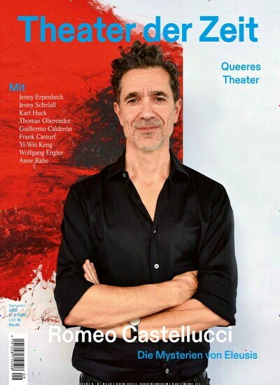 Titelbild der Ausgabe 9/2023 von Theater der Zeit. Diese Zeitschrift und viele weitere Kunstmagazine und Kulturmagazine als Abo oder epaper bei United Kiosk online kaufen.