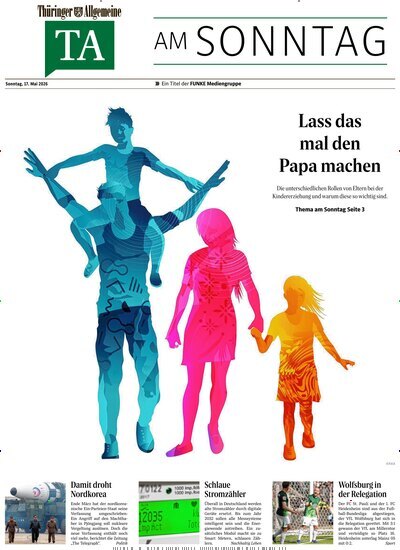 Titelbild der Ausgabe 20/2026 von Thüringer Allgemeine TA am Sonntag. Diese Zeitschrift und viele weitere Zeitungsabos als Abo oder epaper bei United Kiosk online kaufen.