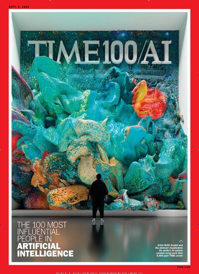 Titelbild der Ausgabe 15/2025 von Time. Diese Zeitschrift und viele weitere Wirtschaftsmagazine und Politikmagazine als Abo oder epaper bei United Kiosk online kaufen.
