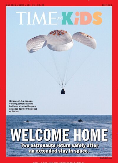 Titelbild der Ausgabe 12/2025 von TIME for Kids - Age 5+ Family Edition. Diese Zeitschrift und viele weitere Jugendzeitschriften und Kinderzeitschriften als Abo oder epaper bei United Kiosk online kaufen.