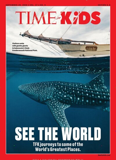 Titelbild der Ausgabe 14/2026 von TIME for Kids - Age 8+ Family Edition. Diese Zeitschrift und viele weitere Jugendzeitschriften und Kinderzeitschriften als Abo oder epaper bei United Kiosk online kaufen.