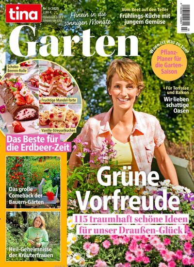 Titelbild der Ausgabe 3/2025 von tina Extra. Diese Zeitschrift und viele weitere Frauenzeitschriften als Abo oder epaper bei United Kiosk online kaufen.