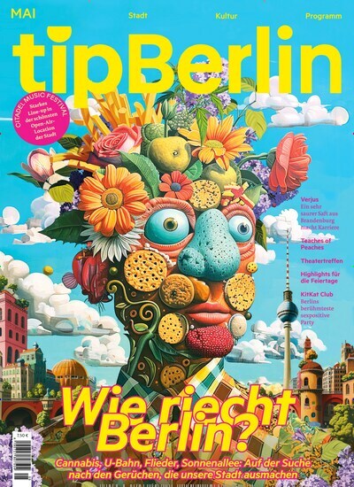 Titelbild der Ausgabe 5/2024 von tip Berlin. Diese Zeitschrift und viele weitere Lifestylemagazine und Peoplemagazine als Abo oder epaper bei United Kiosk online kaufen.