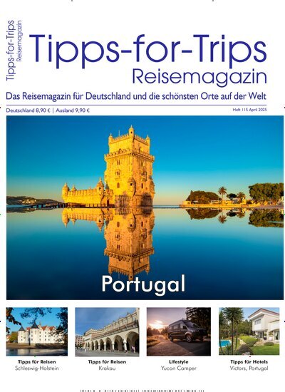 Titelbild der Ausgabe 4/2025 von Tipps-for-Trips. Diese Zeitschrift und viele weitere Reisemagazine, Freizeitmagazine und Wissensmagazine als Abo oder epaper bei United Kiosk online kaufen.